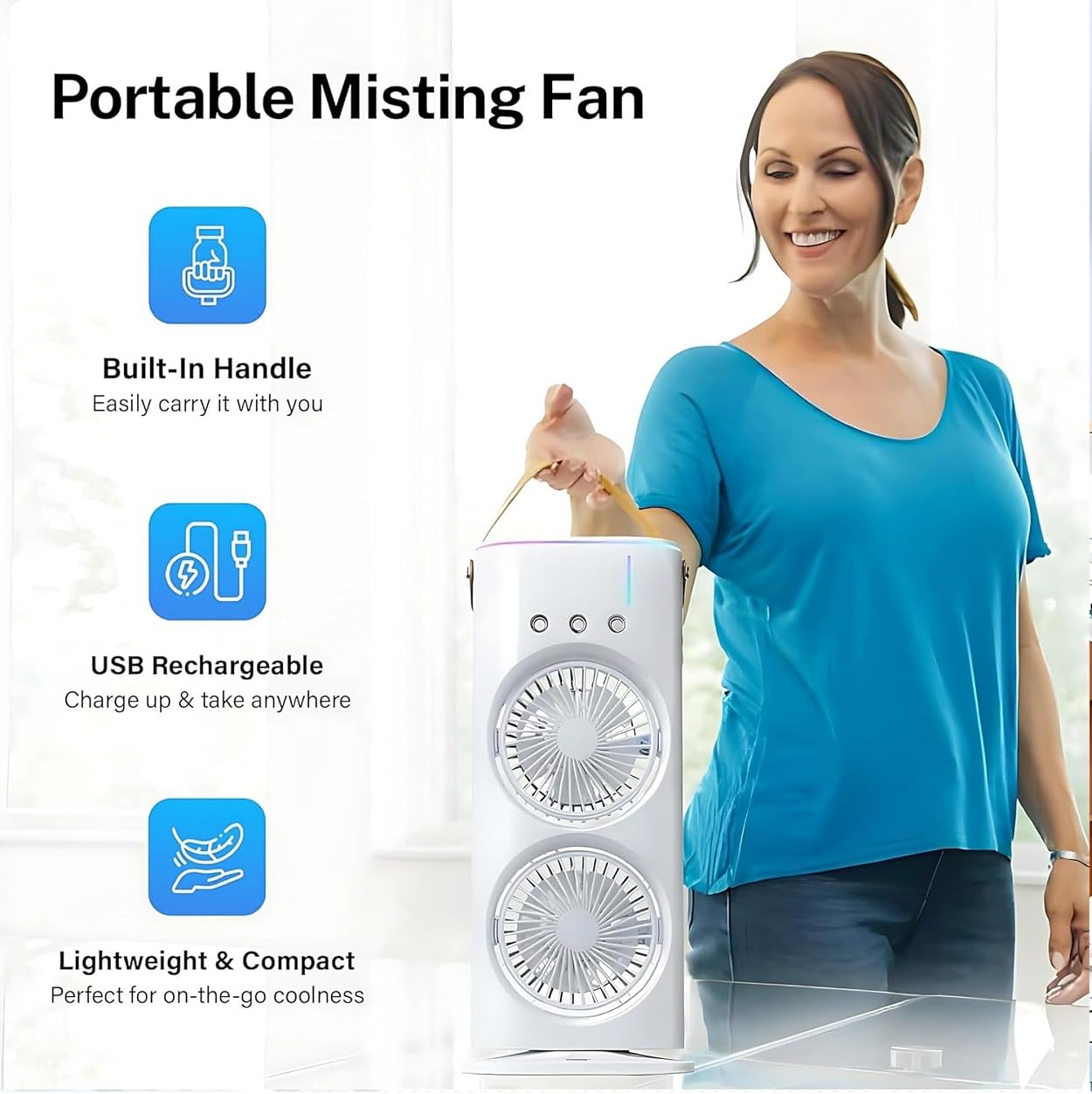 Portable Rechargeable Mini Air Cooler