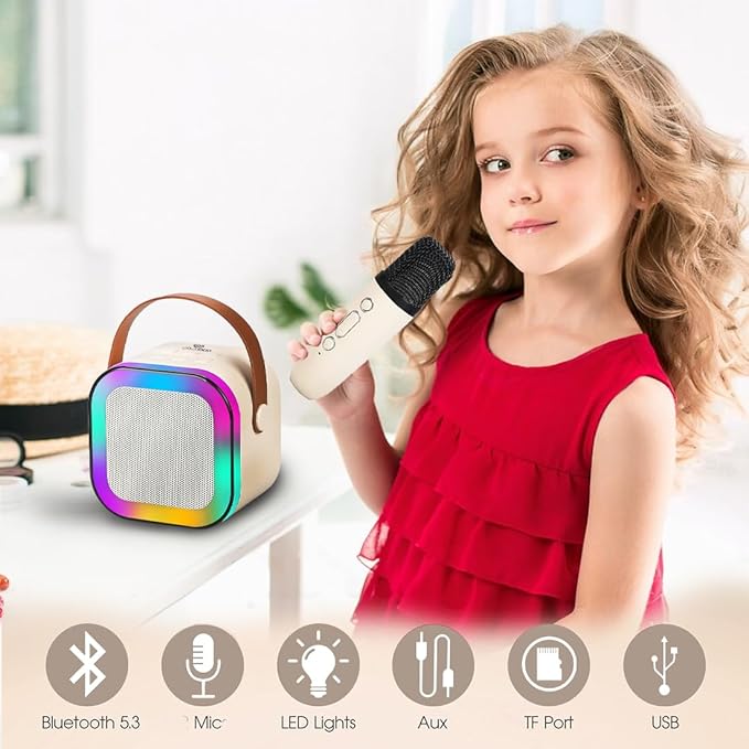 Portable Speaker With Mic