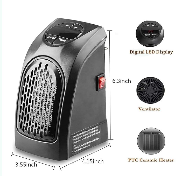 Handy Heater With Remote – Compact, Powerful & Smart Heating Solution