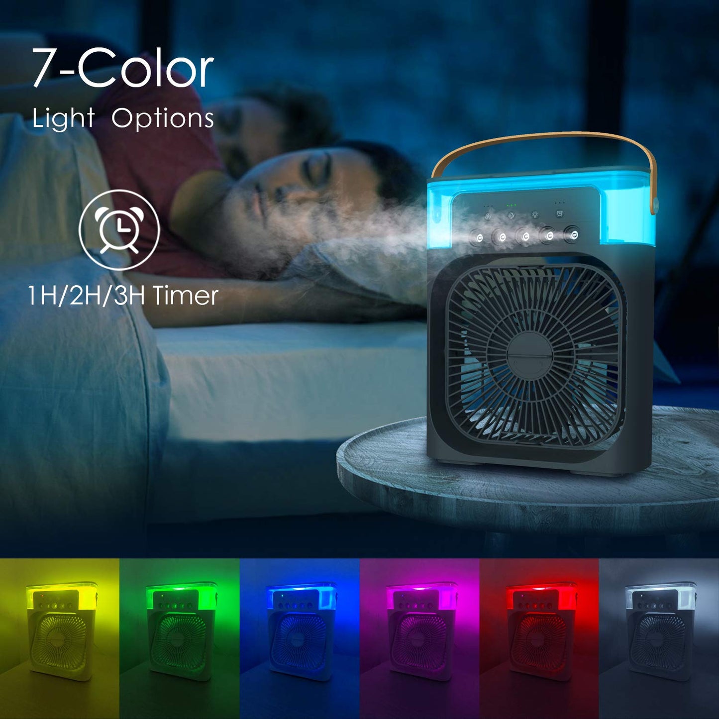 Portable Mini Cooler & Humidifier